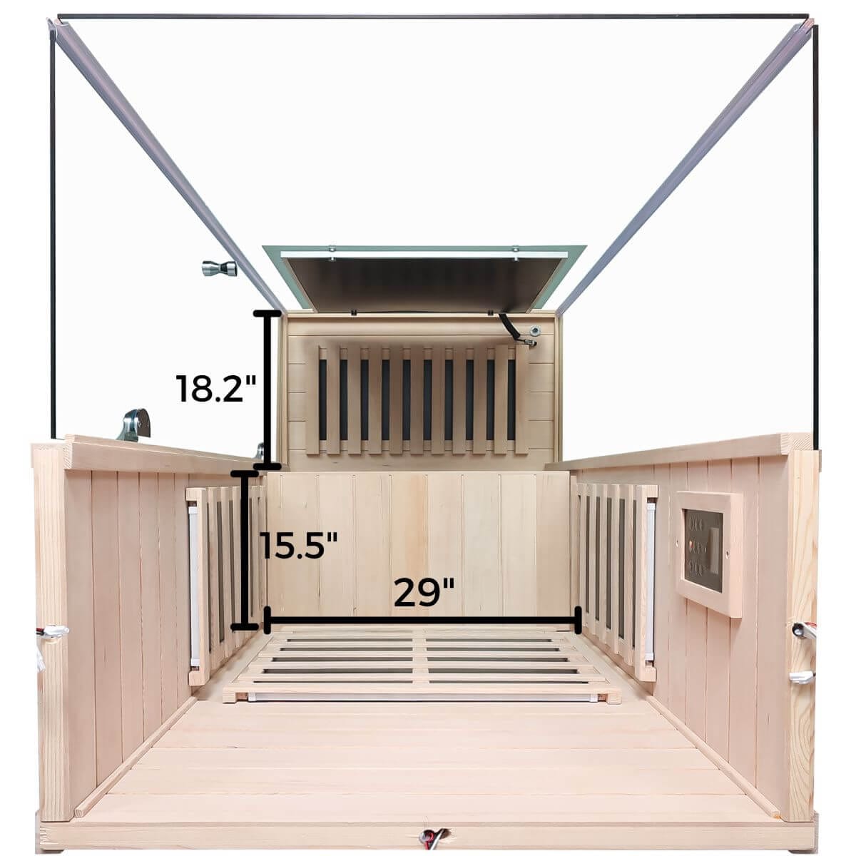 Maxwell-909XH/R 1 Person Ultra-Low EMF Far Infrared Sauna | Value Offers