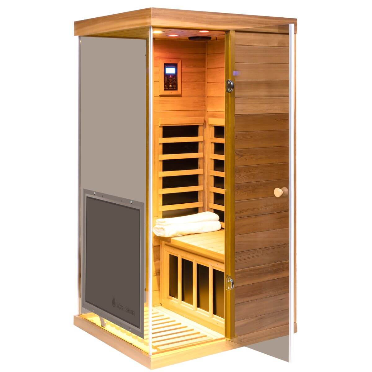 Maxwell-909XH/R 1 Person Ultra-Low EMF Far Infrared Sauna | Value Offers