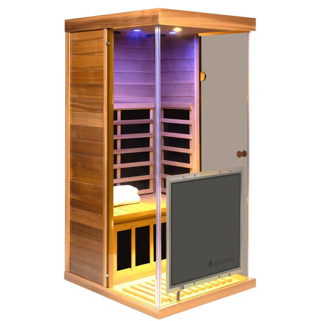 Maxwell-909XH/R 1 Person Ultra-Low EMF Far Infrared Sauna | Value Offers