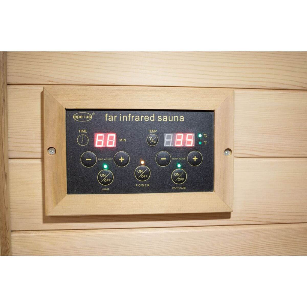 Sublime-909MR 1 Person Side Door Far Infrared Sauna in Red Cedar | Limited Stock Remaining