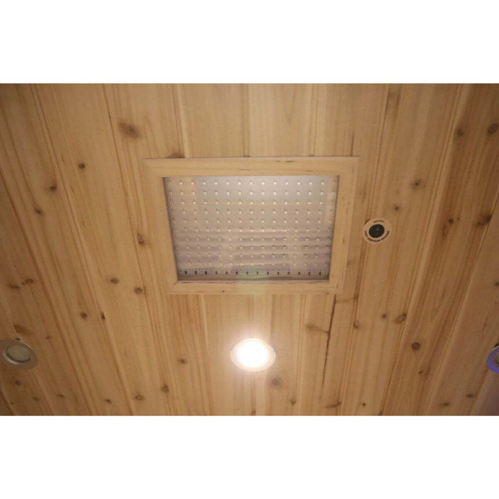 Versa-904VSP 4 Person Plus-size Outdoor Full Spectrum Infrared Sauna | Value Sale