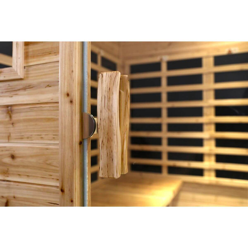 Versa-904VSP 4 Person Plus-size Outdoor Full Spectrum Infrared Sauna | Value Sale