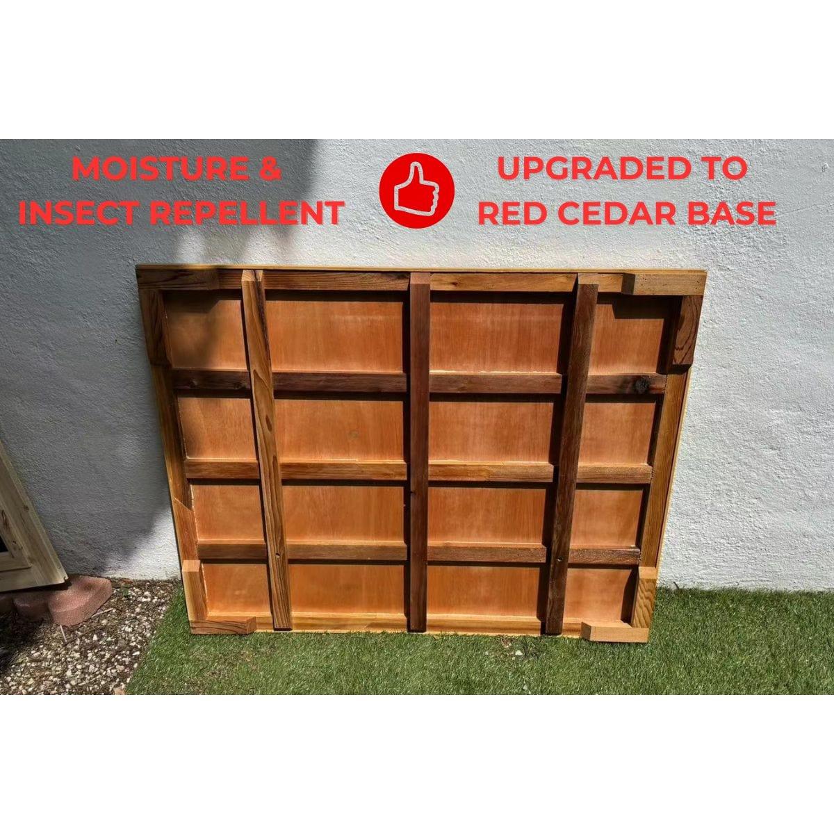 Wearwell-902VT 2 Person Outdoor Ultra-Low EMF Far Infrared Sauna in Mahogany | Value Sale